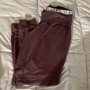 Medium Burgundy Under Armour Joggers